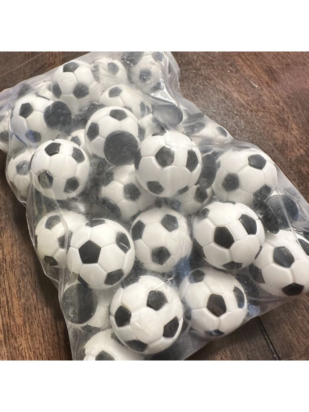 Wholesale Lot 40 3D Soccer Ball Shoe Charms